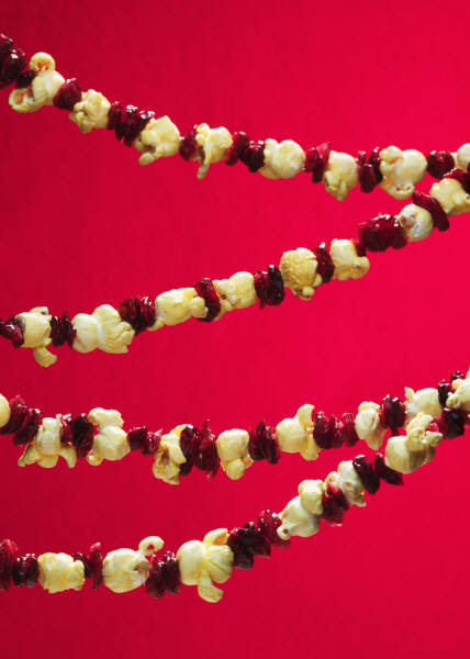 popcorn garland - how to instructions